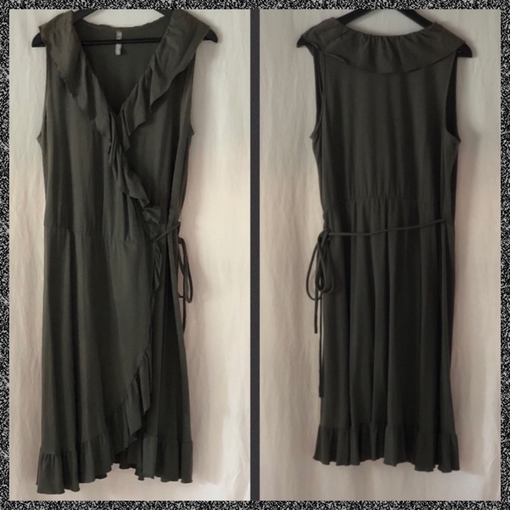 Hanna Andersson Sleeveless Wrap Dress